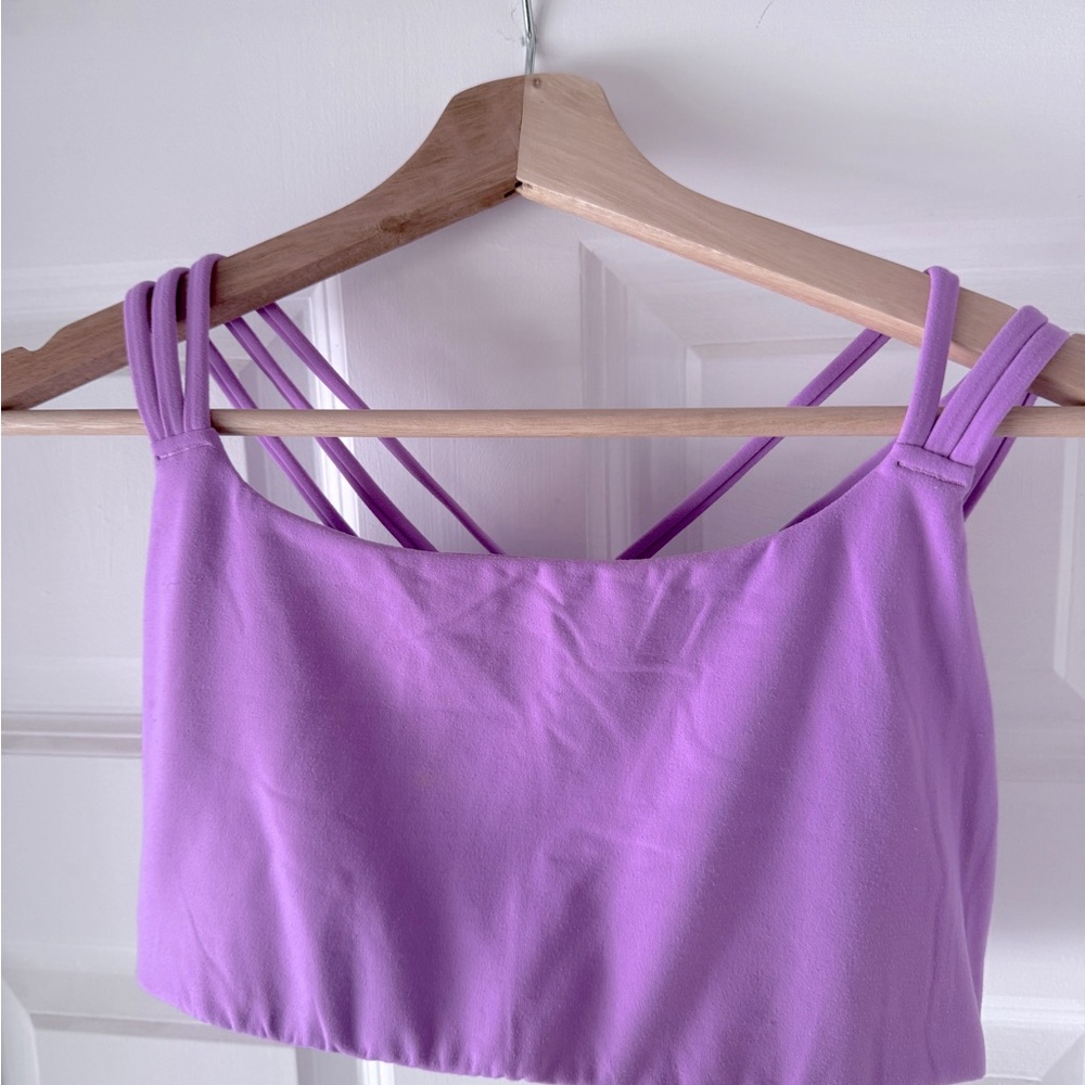 Athleta strappy bra